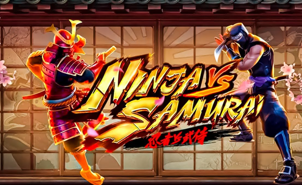 Ninja vs Samurai, PG Soft slots, slot de batalha, mecânica de slot, gráficos de slot, símbolos especiais, Wilds e Scatters, rodadas grátis, recursos bônus